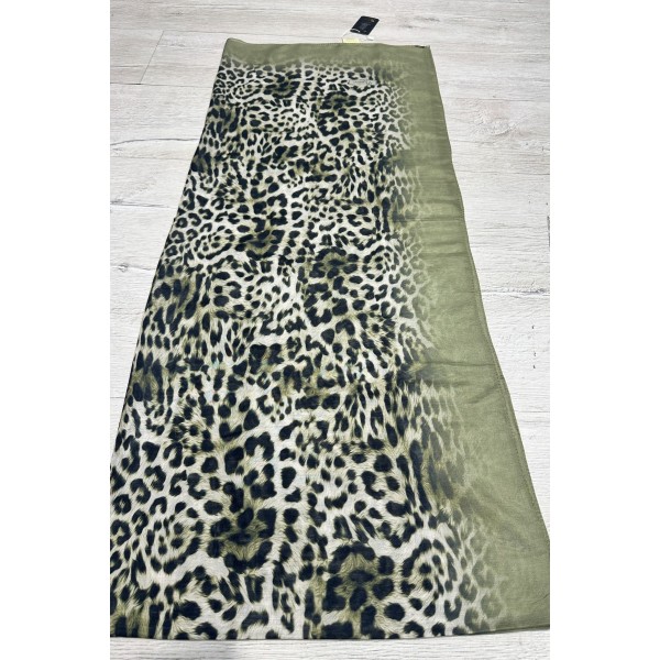 Dijital Soft Leopar Şal 0004
